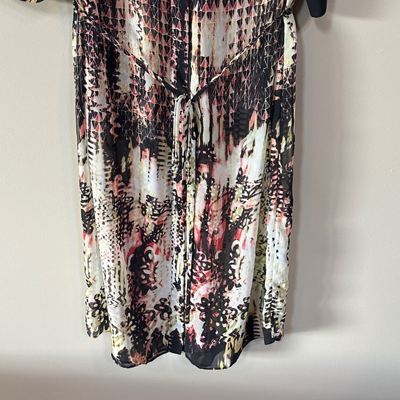 Roz & Ali Multicolor Abstract Dress - Picture 5 of 6